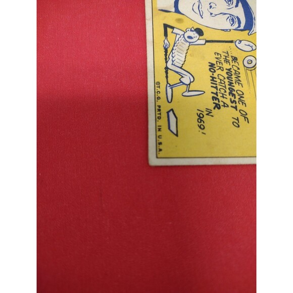 JOHNNY BENCH - 1970 Topps Card # 464 - Sporting News All-Star Cincinnati Reds - Picture 11 of 11